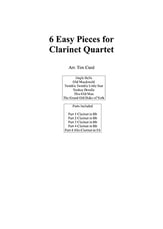 6 Easy Pieces for Clarinet Quartet P.O.D. cover